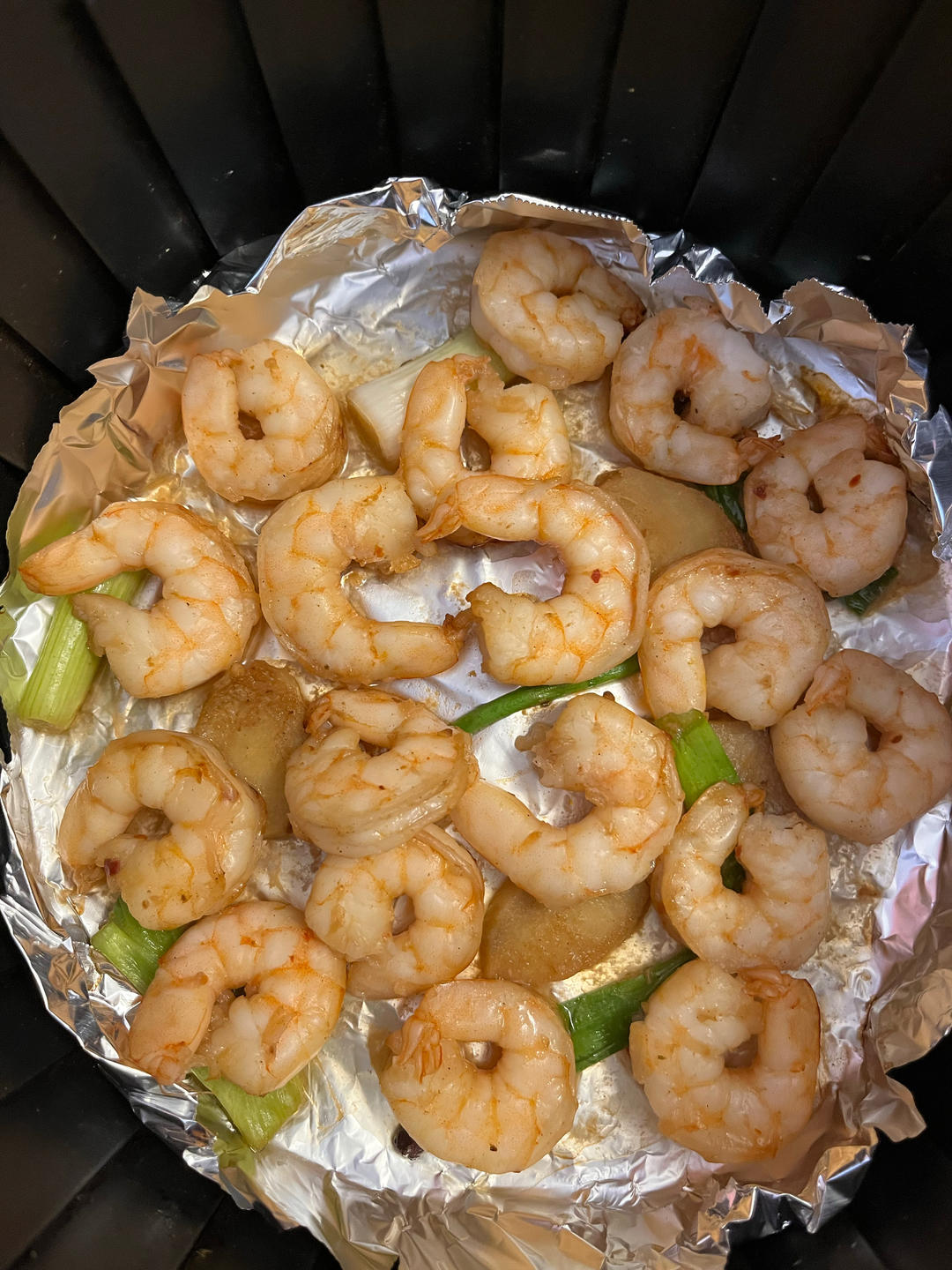 烤虾仁 (空气炸锅)