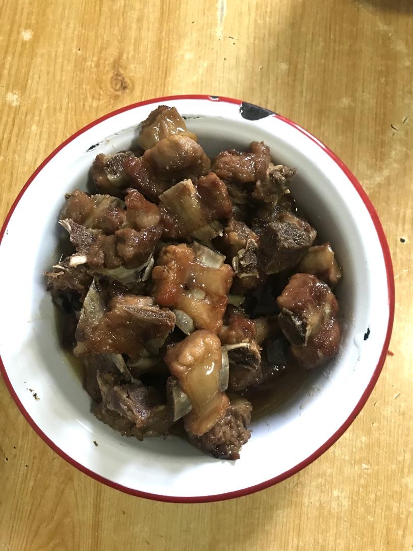 非油炸骨头都可以吃的糖醋排骨