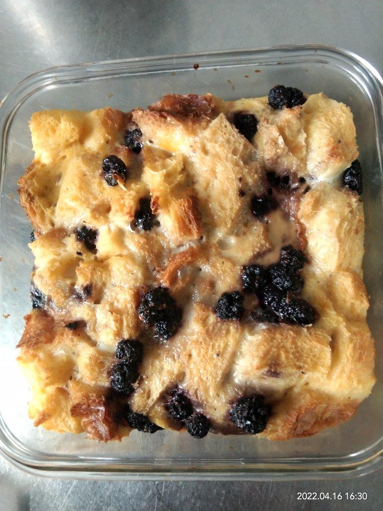 小吃糕点-无糖无油烤吐司布丁