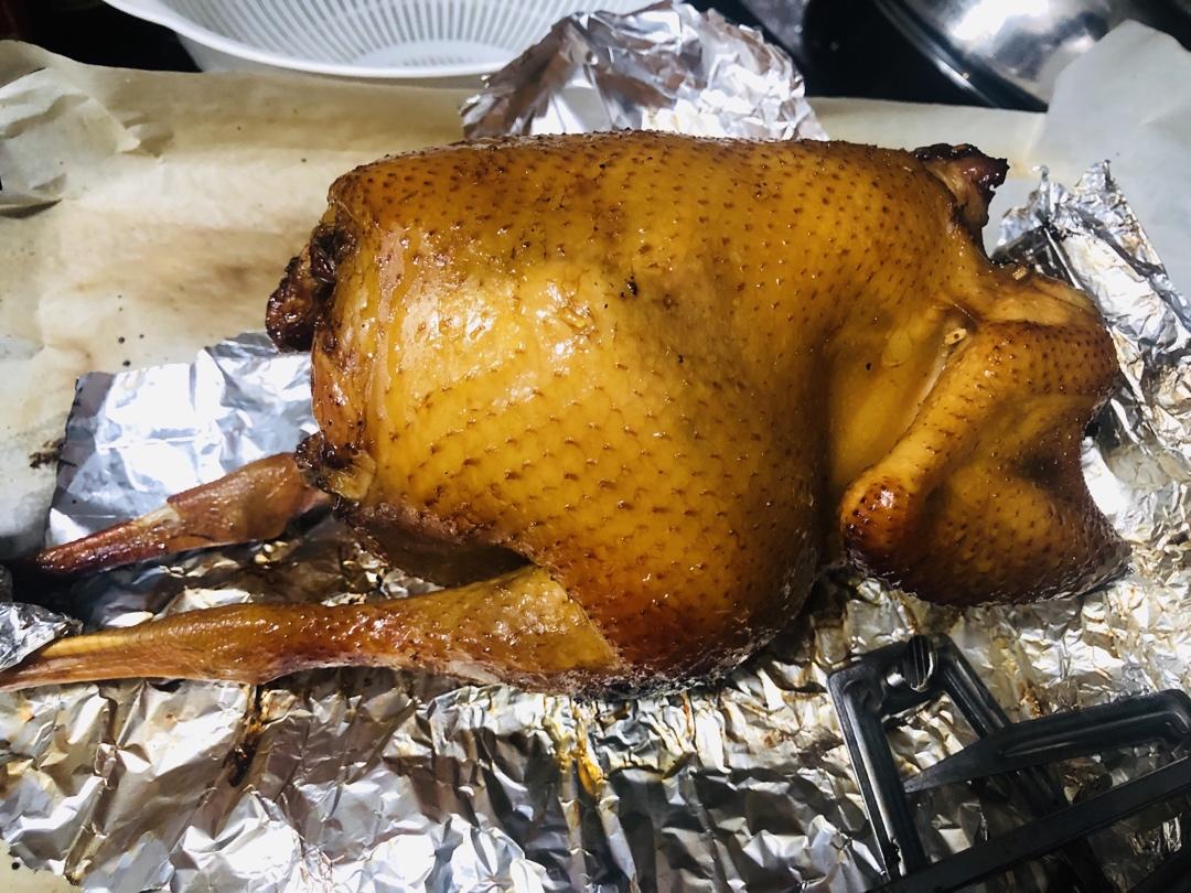 脆皮烤鸡