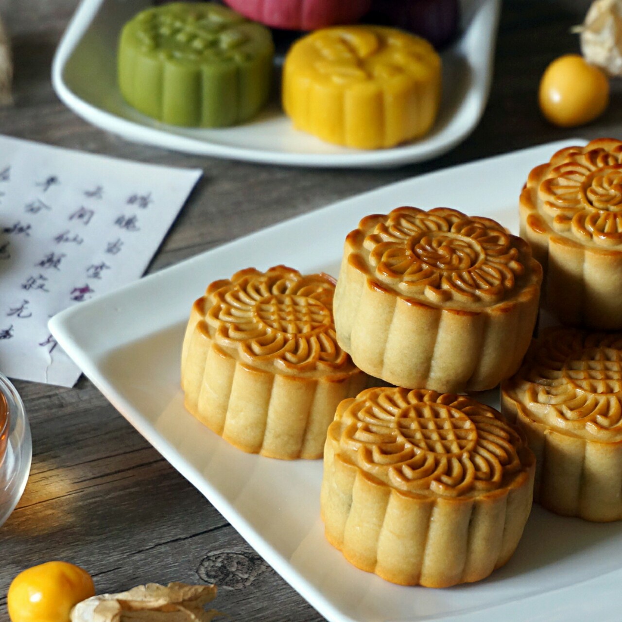 广式月饼——蛋黄莲蓉月饼