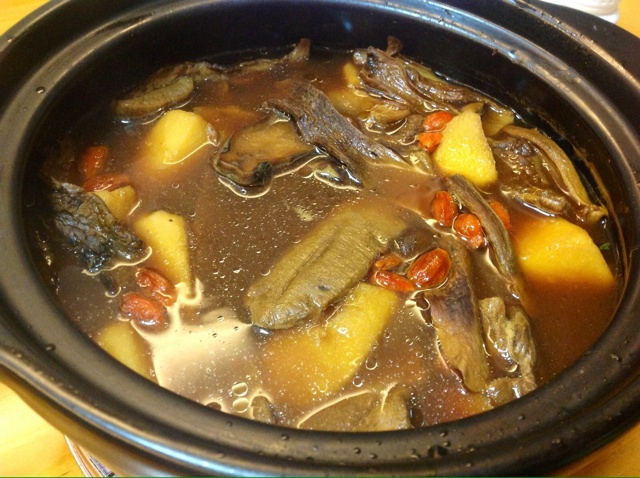 台蘑老火汤