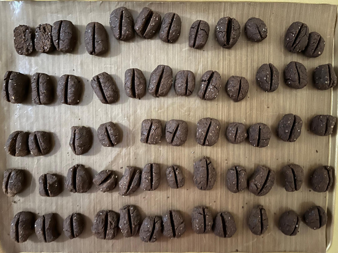 超浓郁醇厚的咖啡豆曲奇