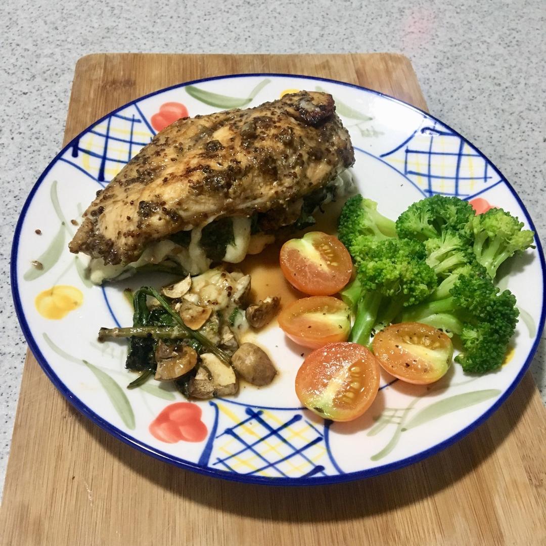 【山姆厨房】油浸番茄鸡胸口袋堡