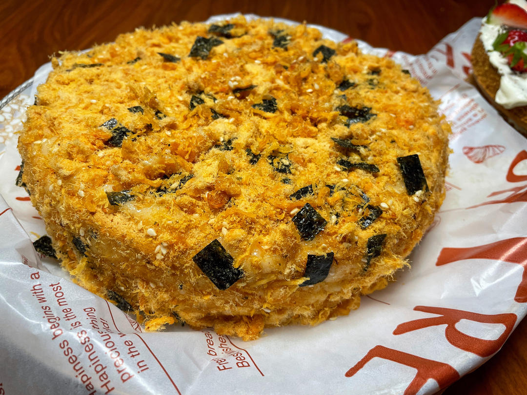 戚风蛋糕肉松大贝