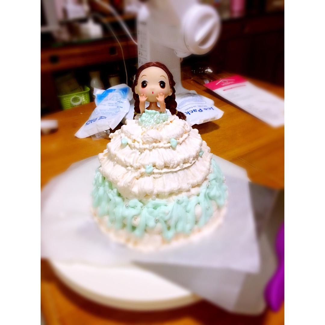 芭比娃娃蛋糕胚子