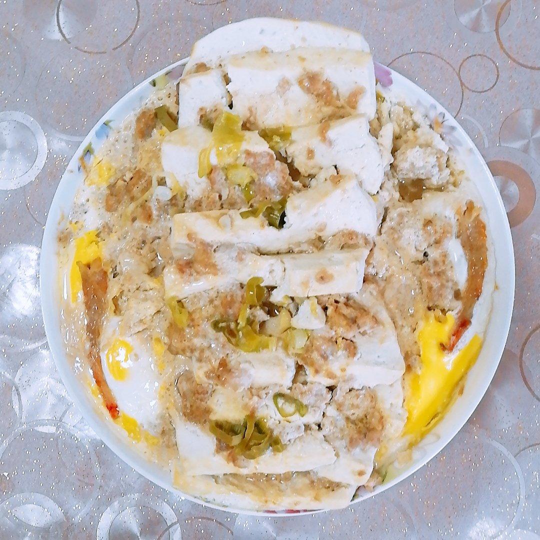 肉沫豆腐抱鸡蛋