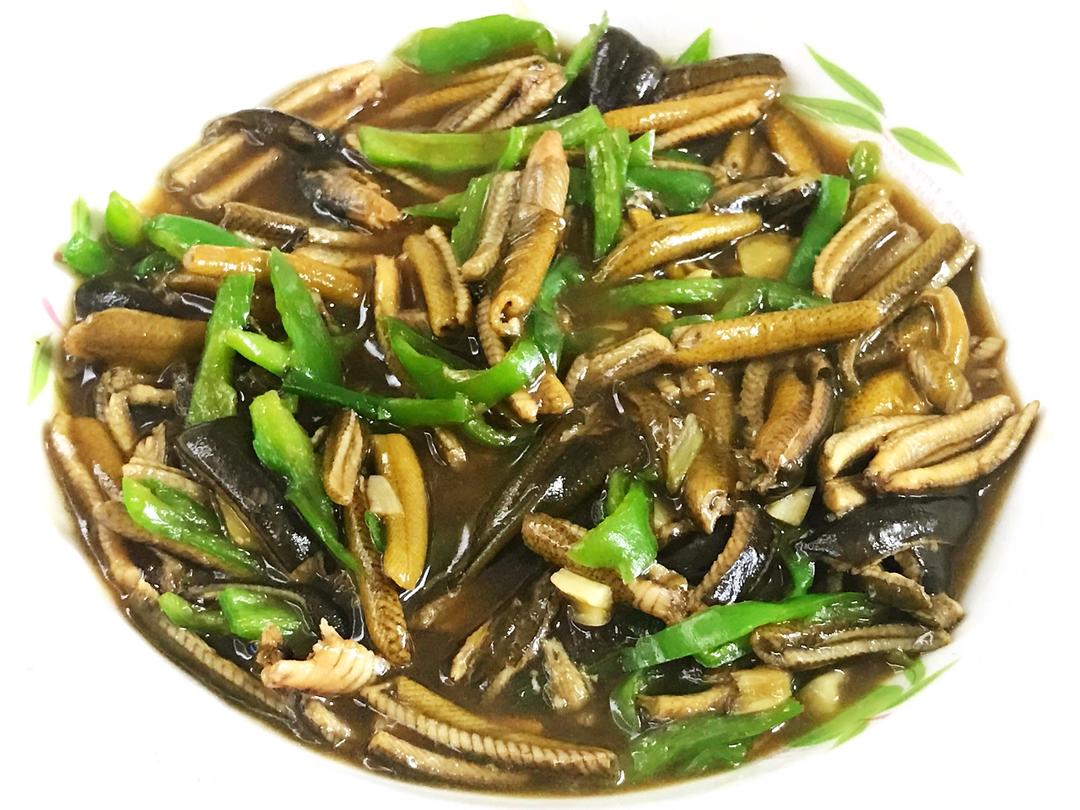 木木窝窝做的青椒鳝丝