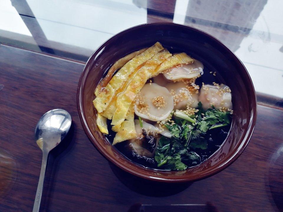 虾仁猪肉胡萝卜馄饨-附剥活虾技巧.几种馄饨包法