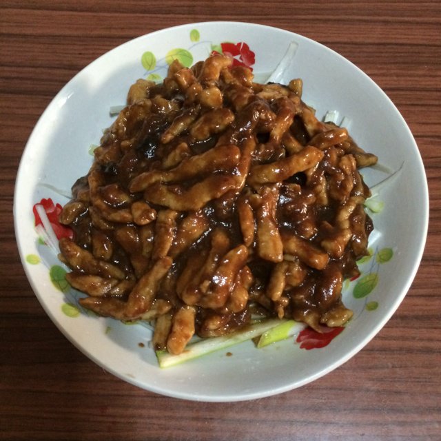 京酱肉丝