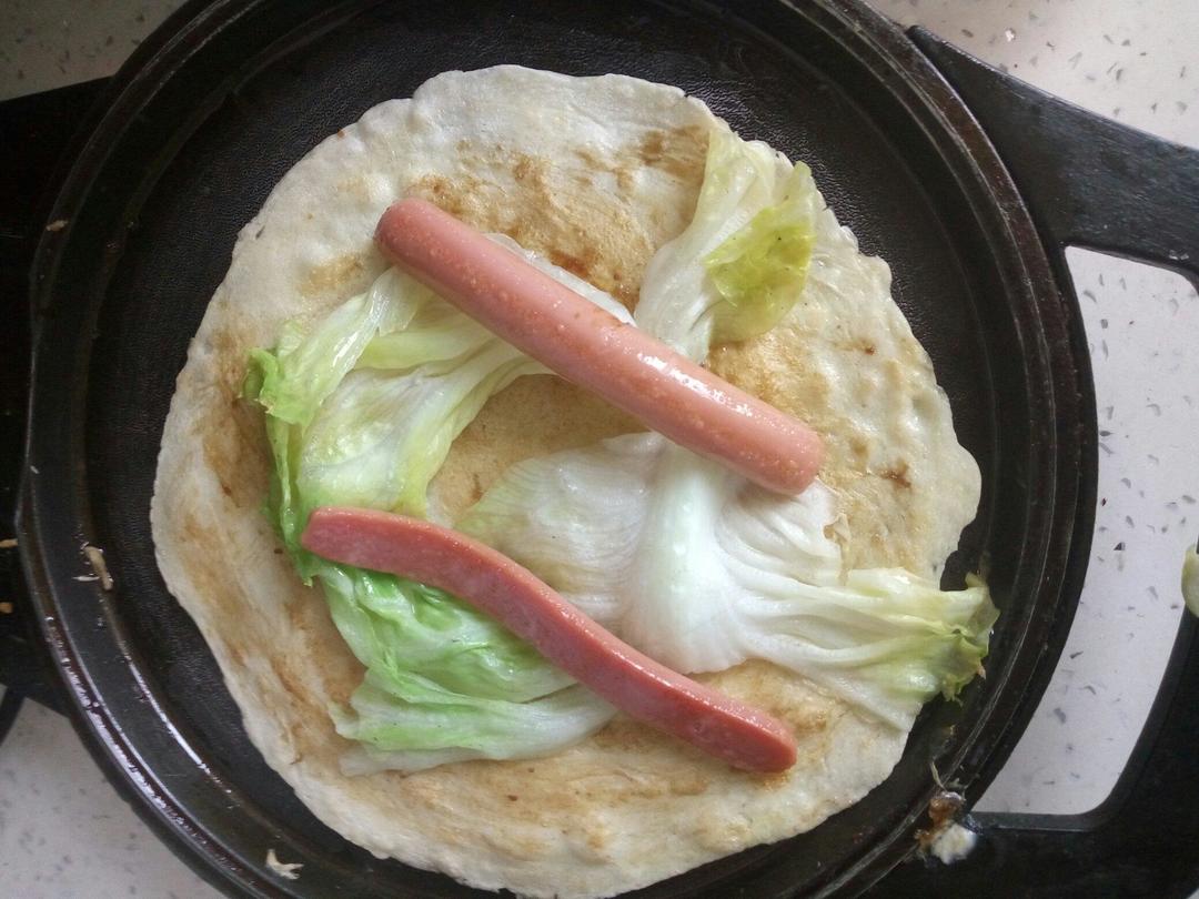 鸡蛋灌饼的做法