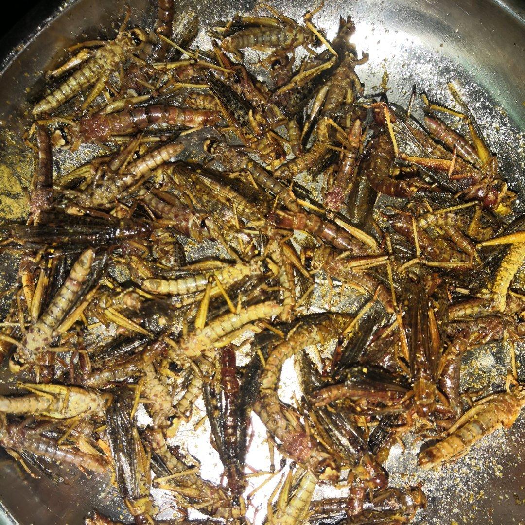 炸蚂蚱