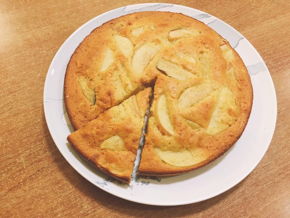 无油红糖苹果蛋糕丨健康·烘焙