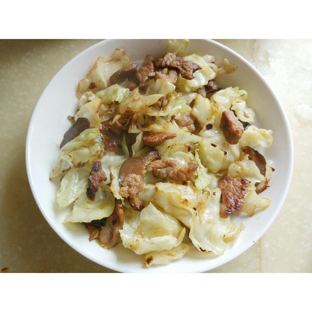 牛心菜炒肉