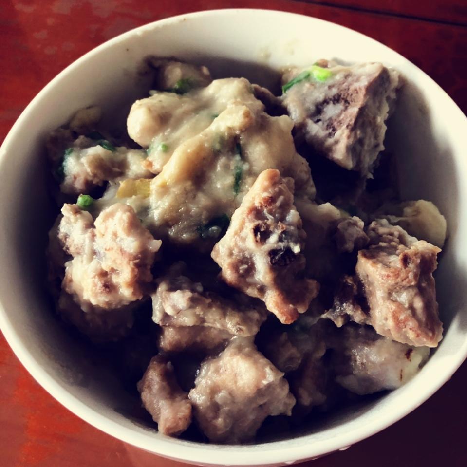 香芋蒸排骨