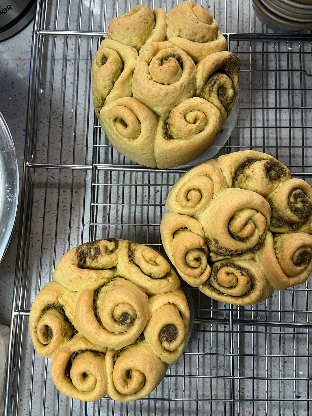 烤花馍（兰州？宁夏？反正就是很民族很家乡很好吃的烤馍馍）