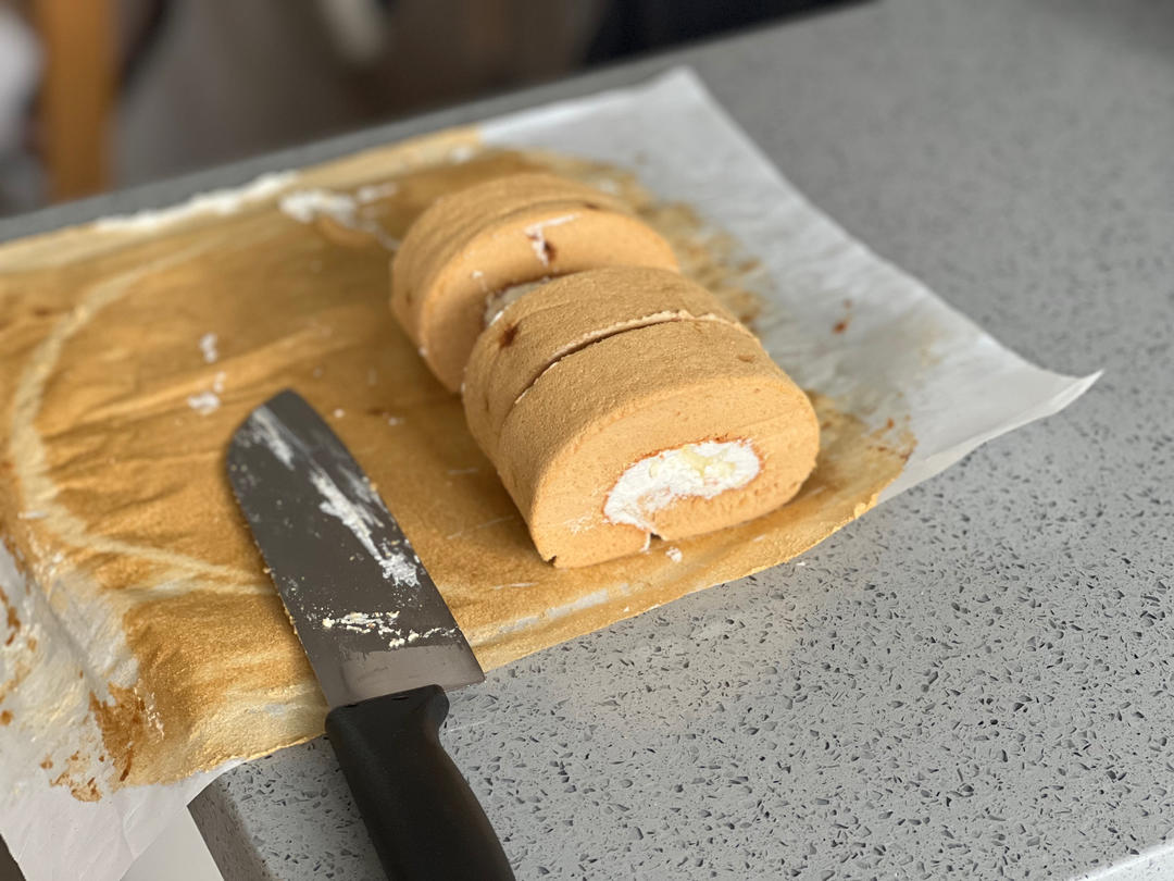 原味基础蛋糕卷(小五卷)
