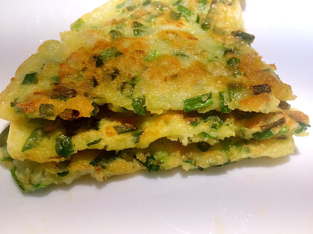 韭菜鸡蛋饼
