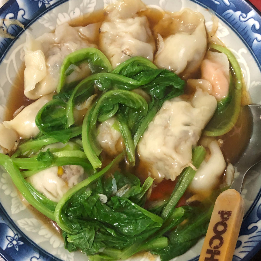 快手酸汤水饺（十分钟搞定）