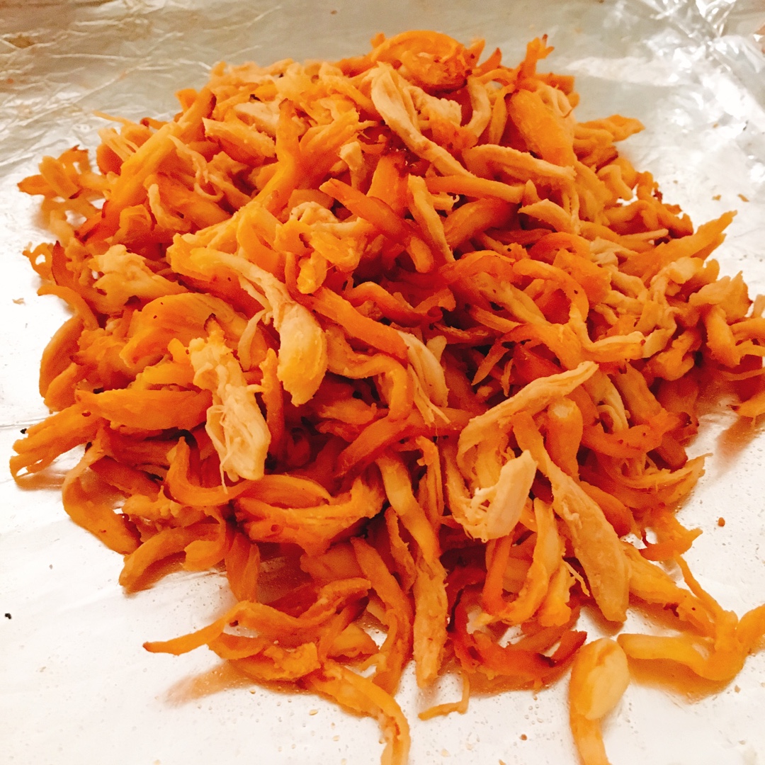 美味鸡胸肉干丝（改良版）