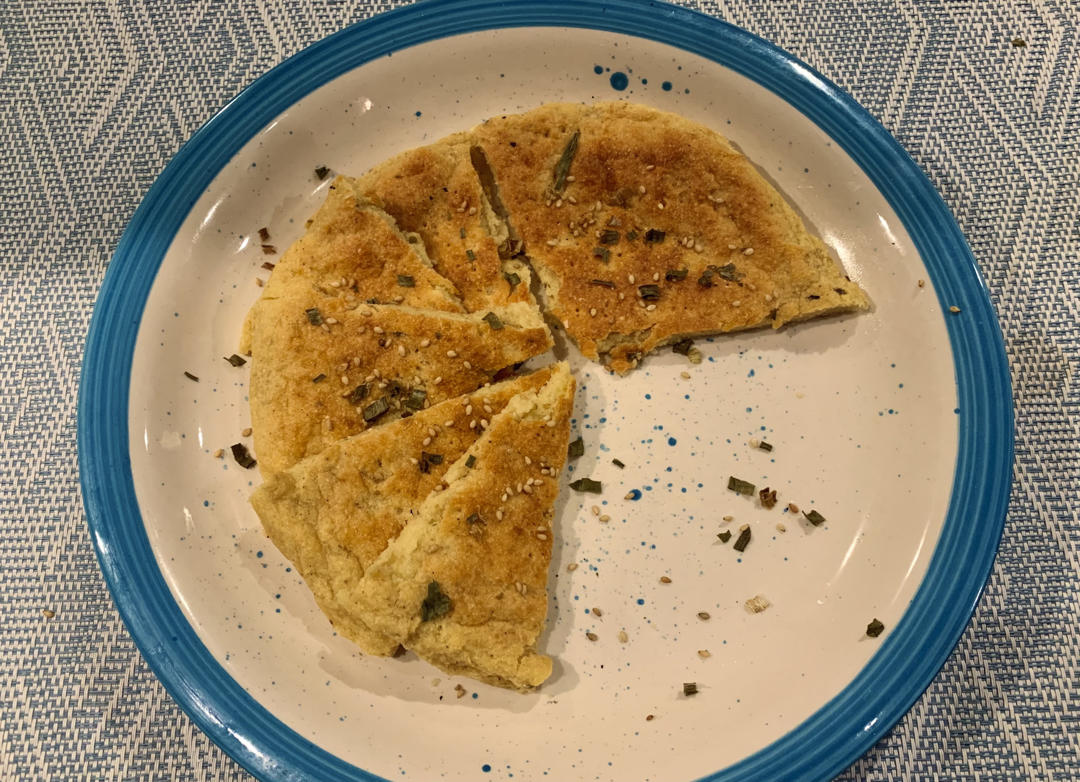 生酮低碳葱花馕