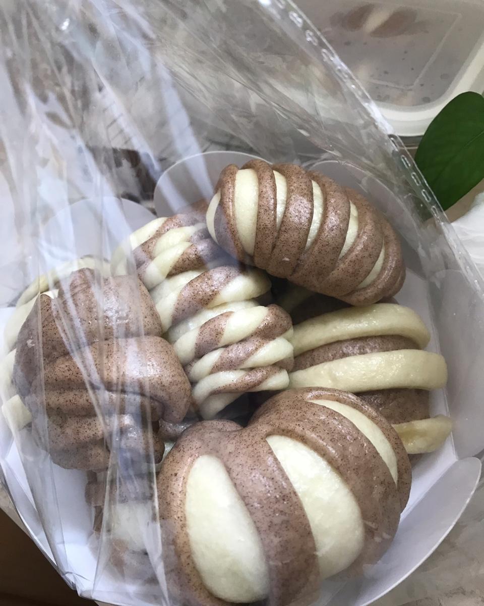 好看又好吃的双色花卷