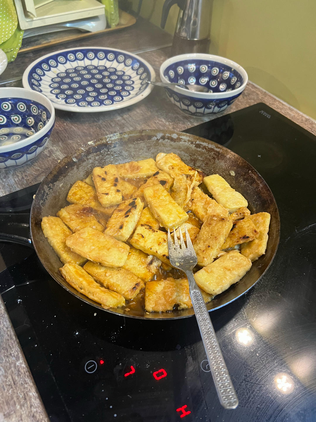 茄汁香煎脆皮豆腐 🤤外酥里嫩