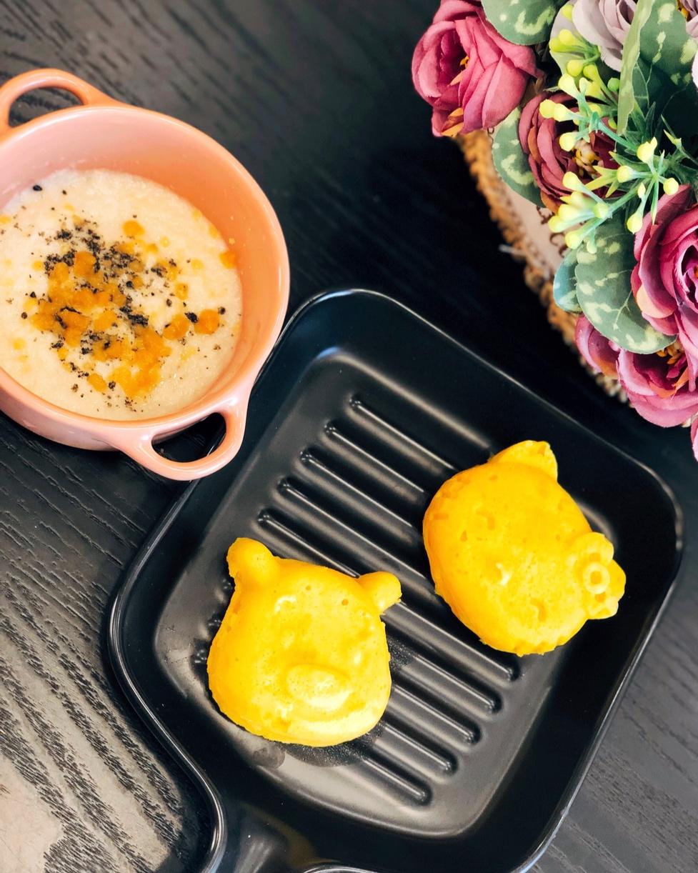 宝宝辅食—南瓜蒸蛋糕