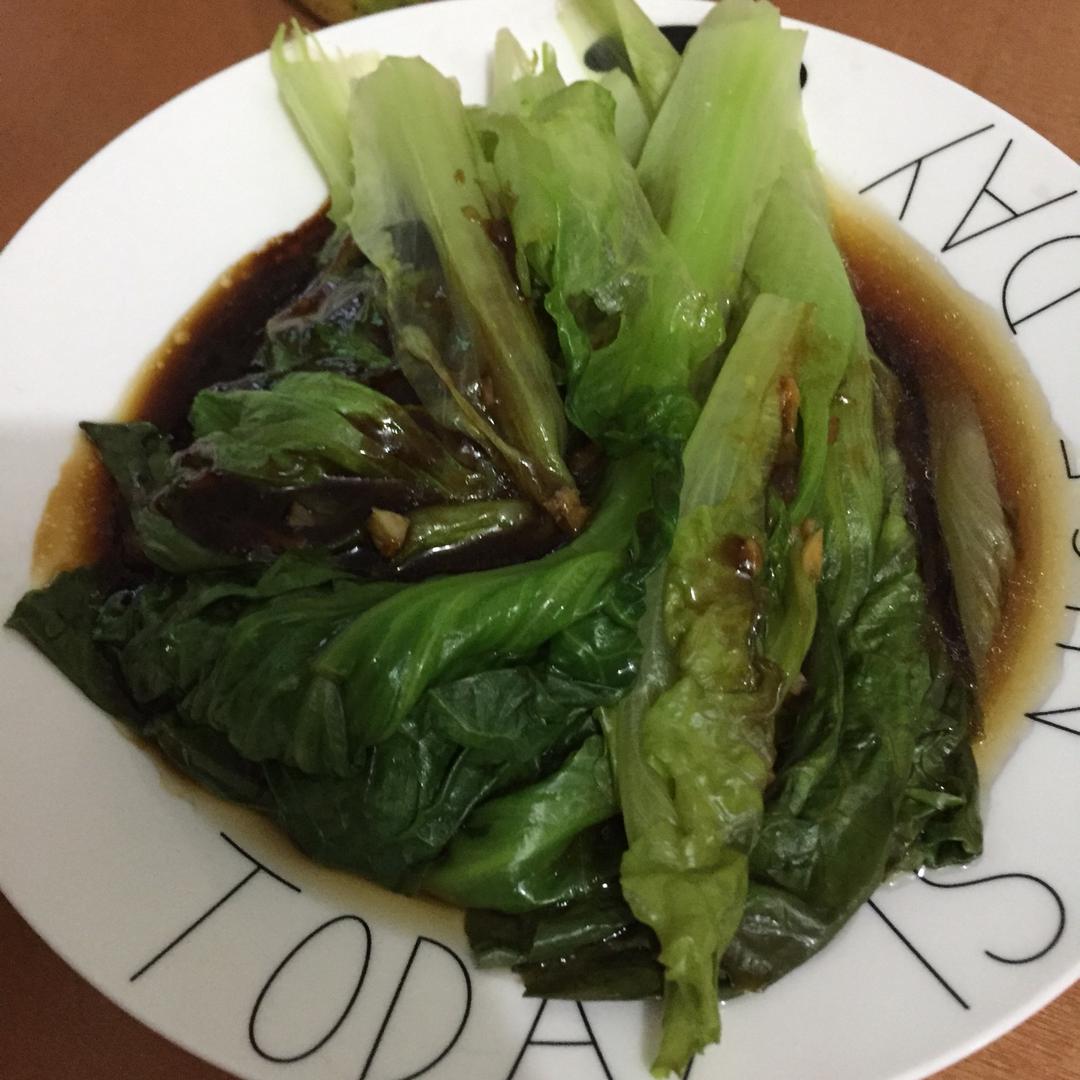 家常菜 蚝油生菜
