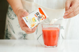 西瓜黄桃酸奶饮的做法 步骤6