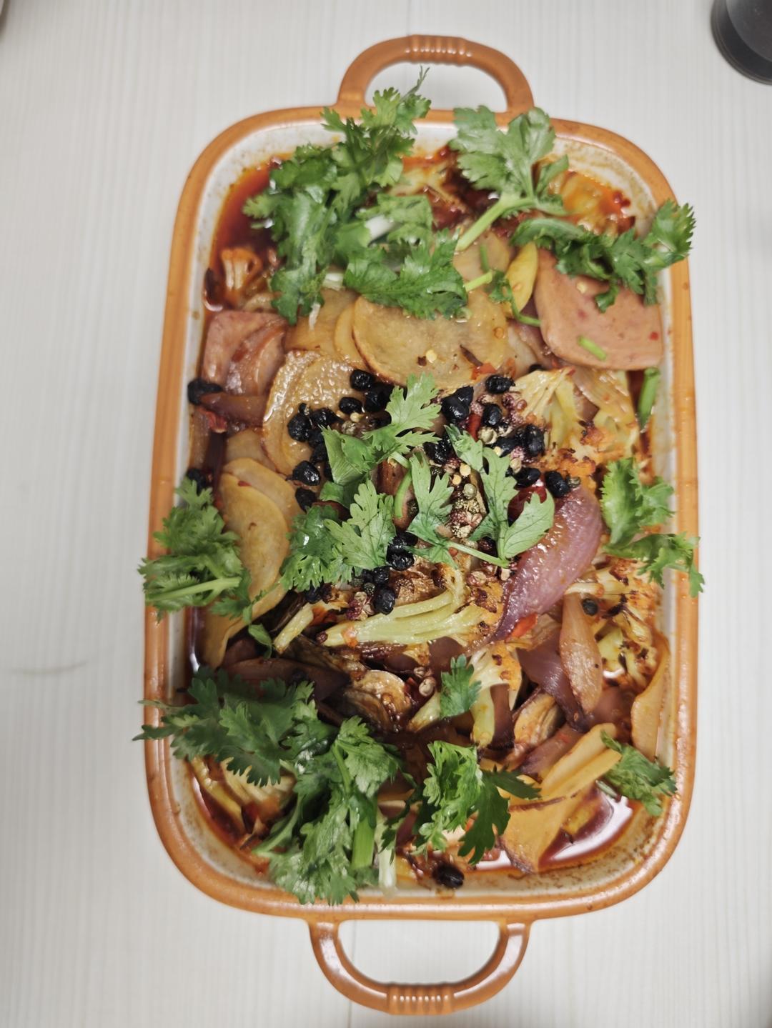 重庆烤鱼(烤箱版)爆好吃，爆简单