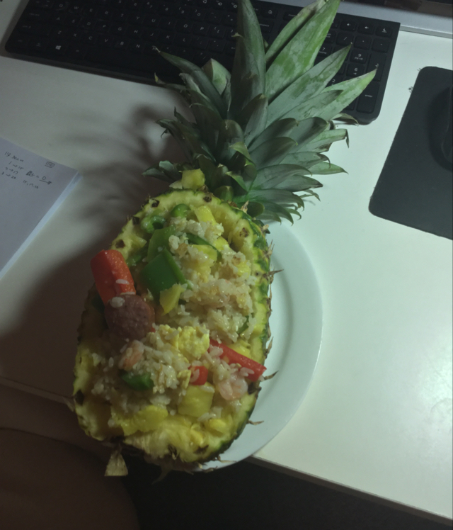 培根菠萝饭