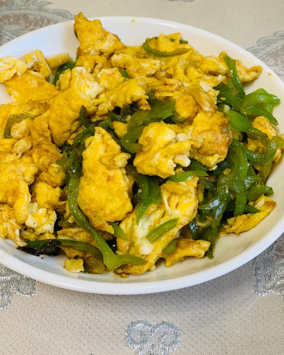 青椒炒鸡蛋