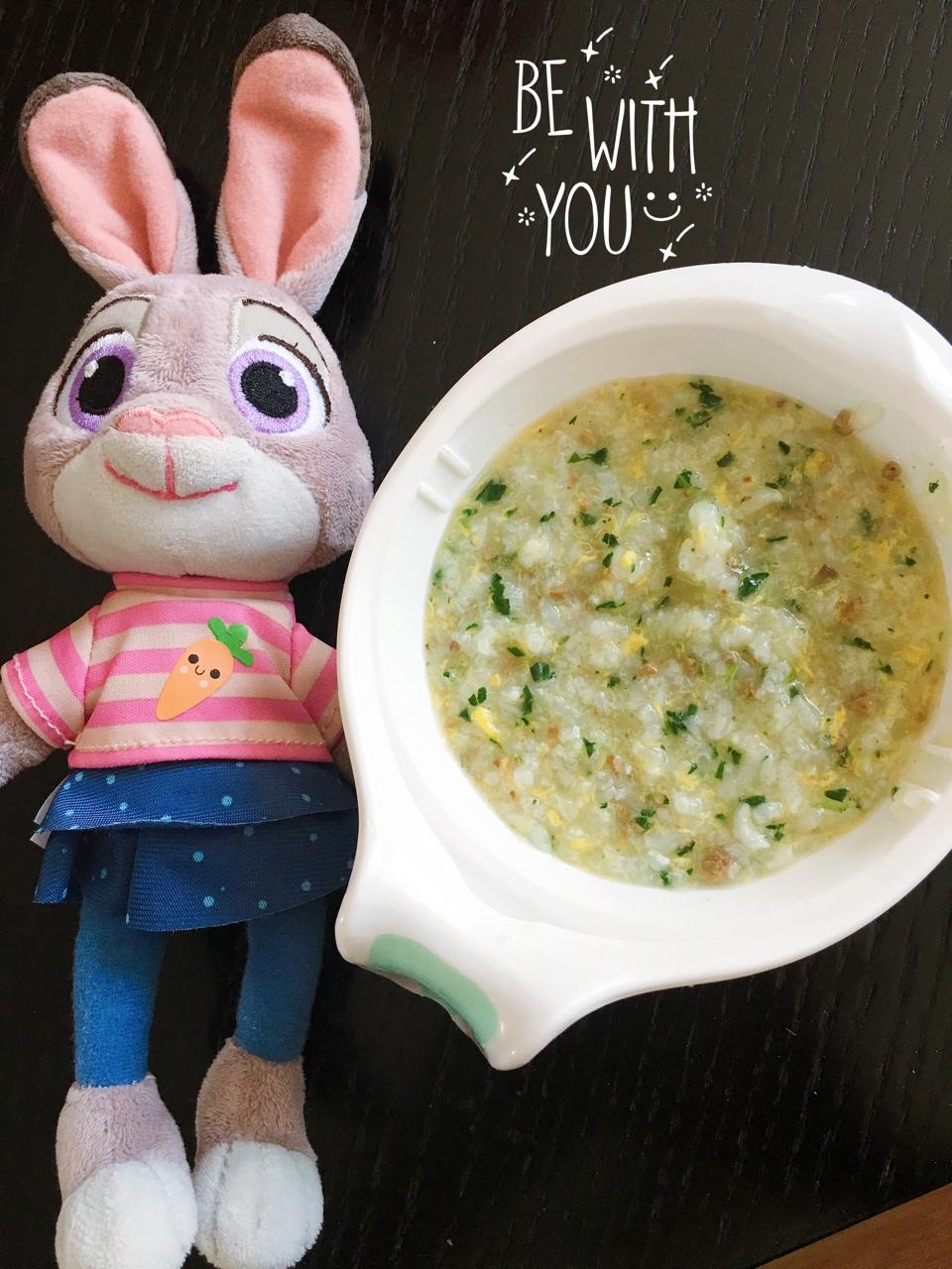 菠菜猪肝粥  宝宝辅食食谱