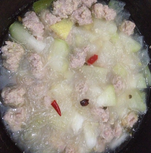 冬瓜汆丸子