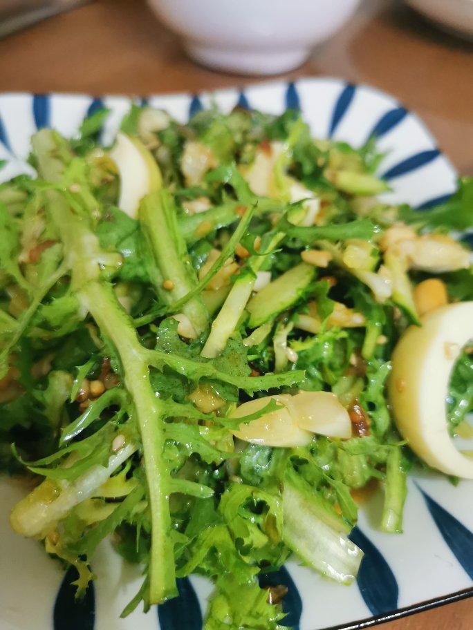 年夜饭必做的一道凉菜凉拌苦菊