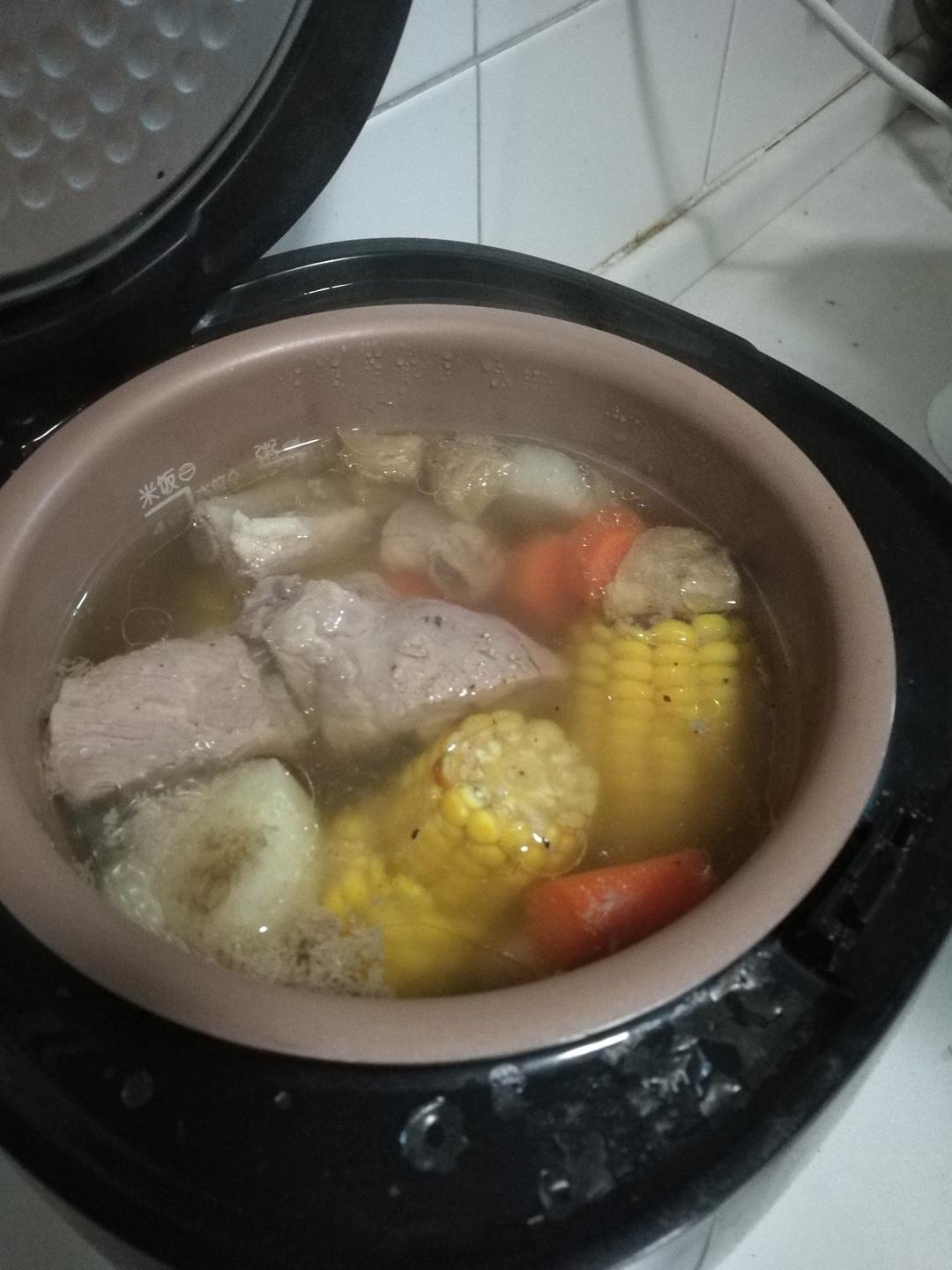 什锦排骨汤