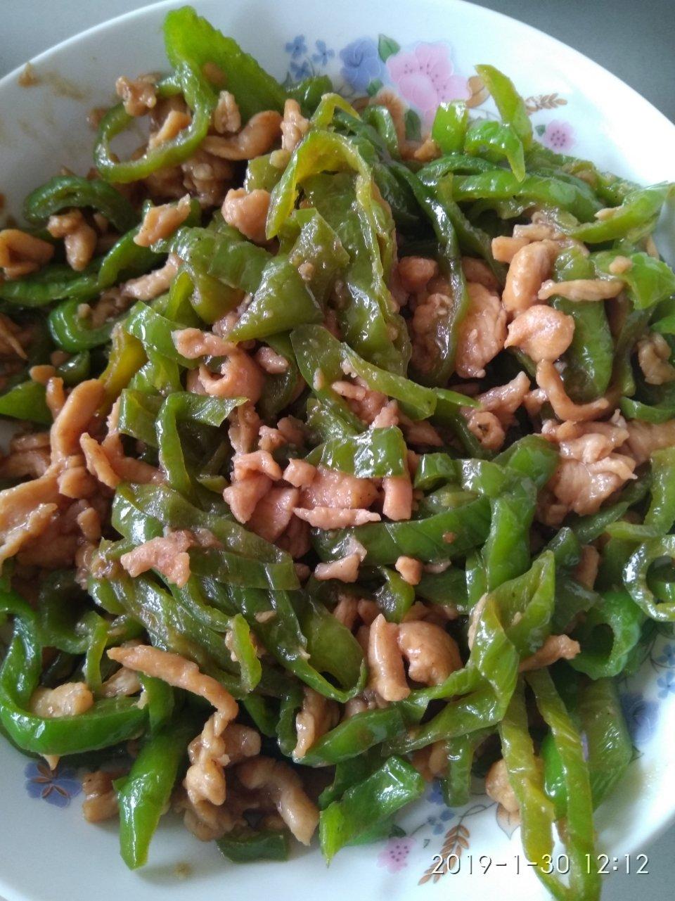 青椒炒鸡胸肉