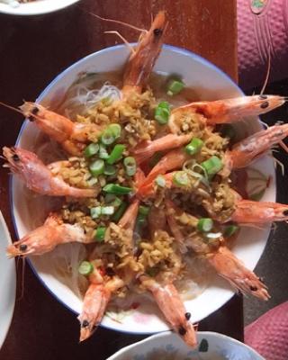 蒜蓉粉丝蒸虾