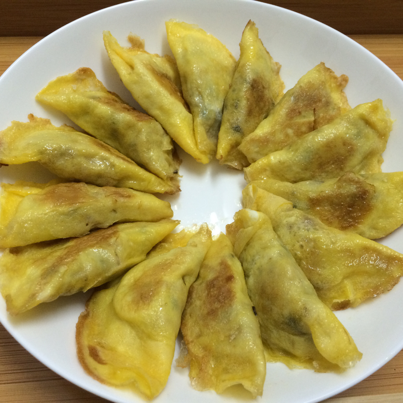 蛋饺（平底锅版)