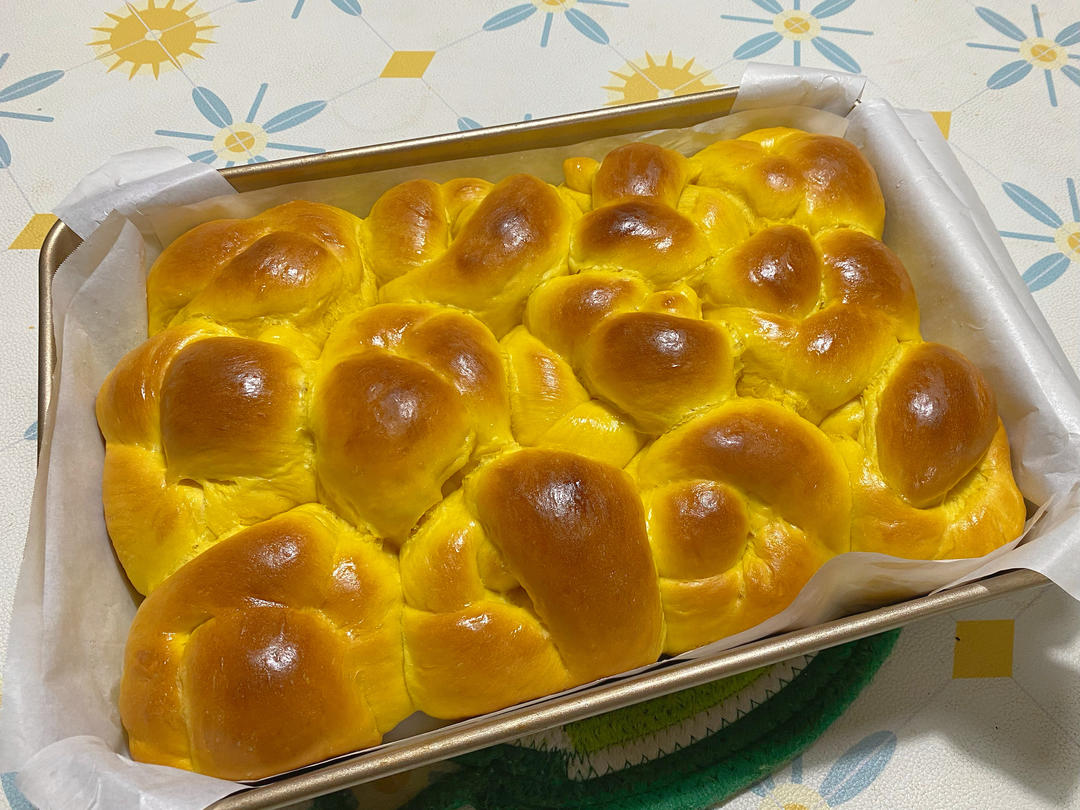 无一滴水的南瓜老面包