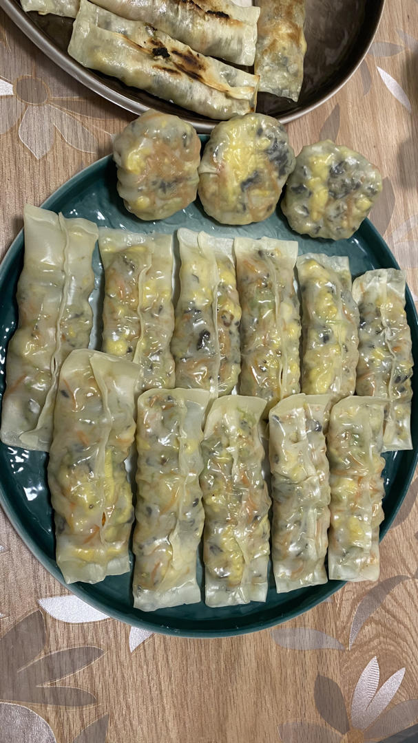 素三鲜锅贴