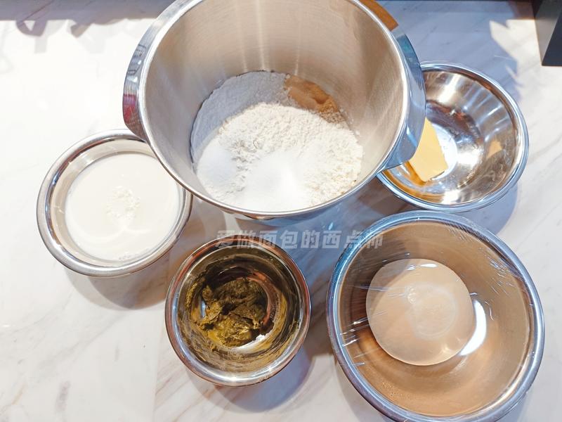 纯奶手撕吐司的做法 步骤1