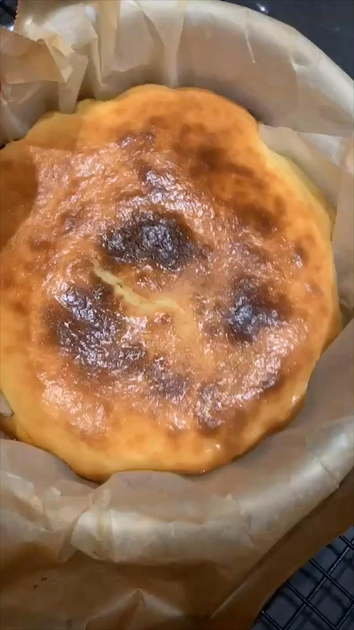 美善品巴斯克乳酪蛋糕 手残党的最爱 生酮蛋糕