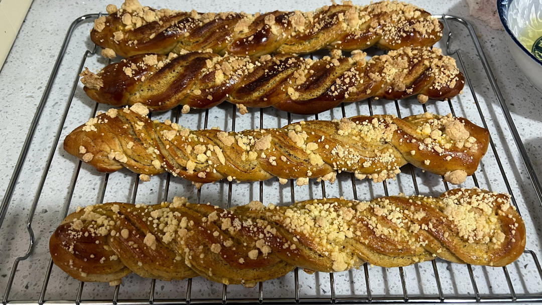 私房爆火的伯爵红茶奶酥面包，超详细制作教程！