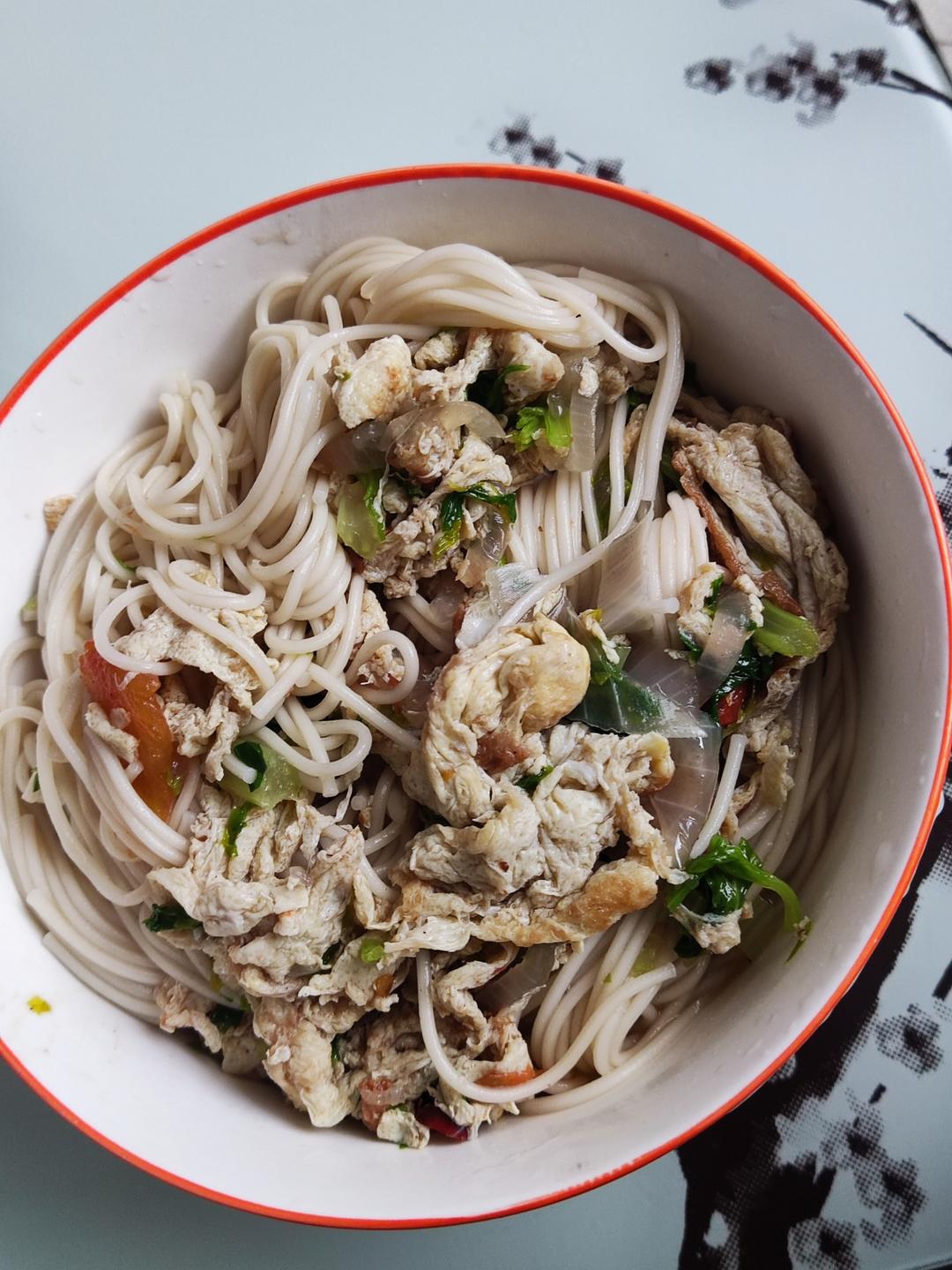 番茄鸡蛋捞面条