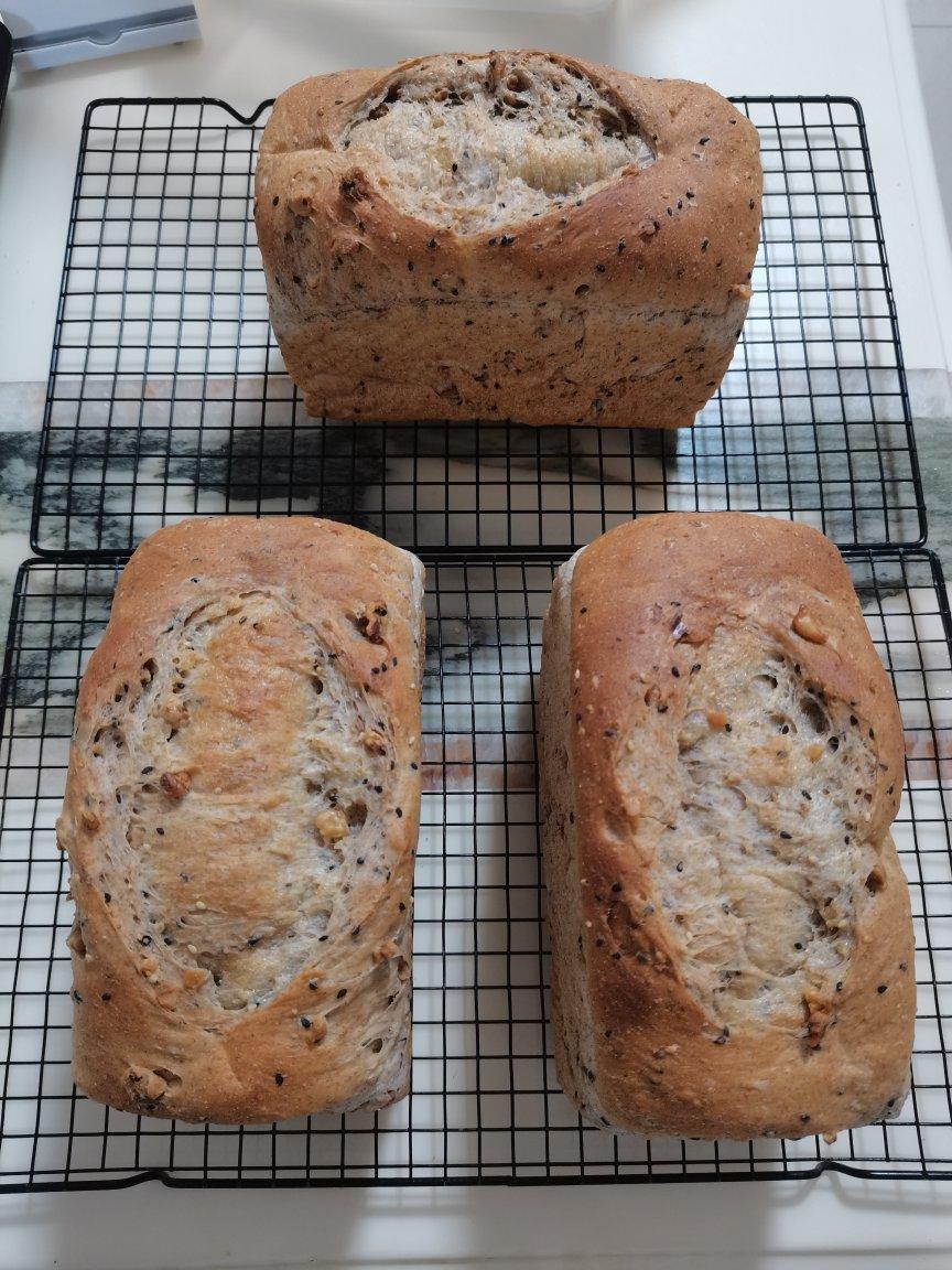 超柔软の坚果全麦吐司🍞