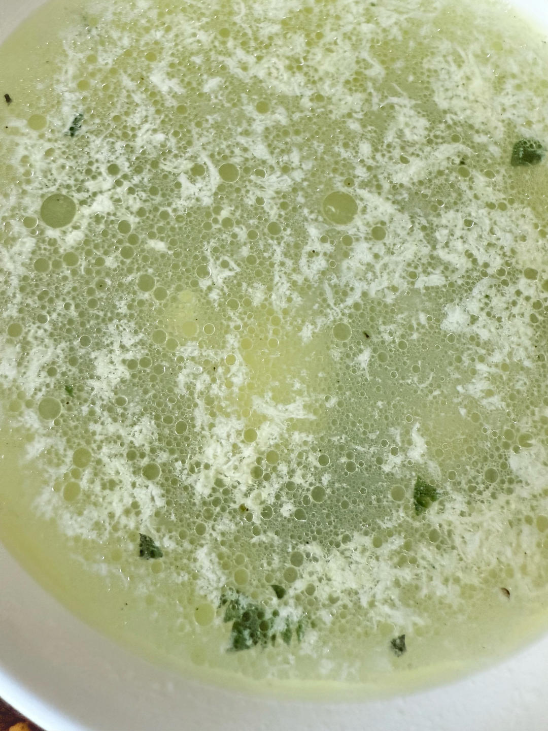 超鲜嫩好喝五分钟搞定黄瓜鸡蛋汤