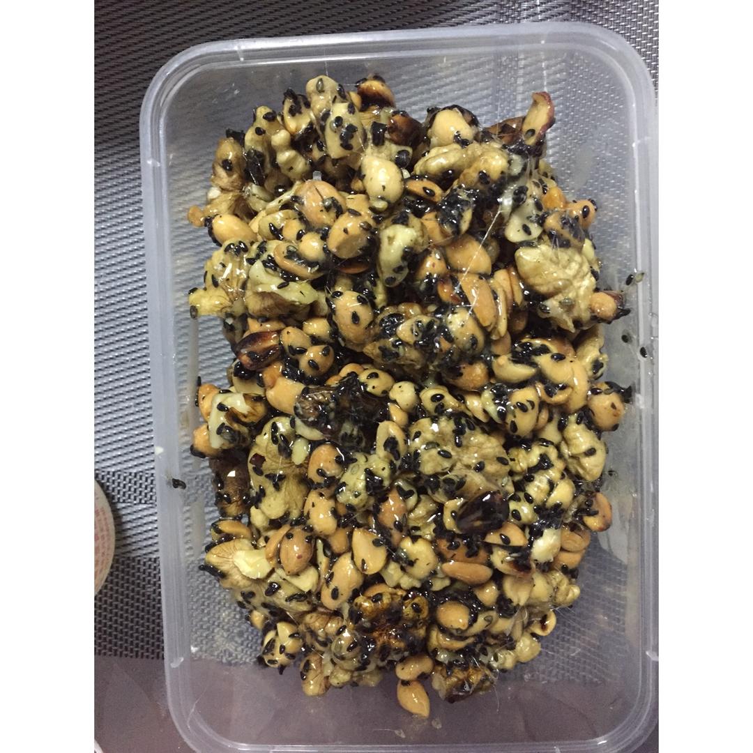 黑芝麻花生糖