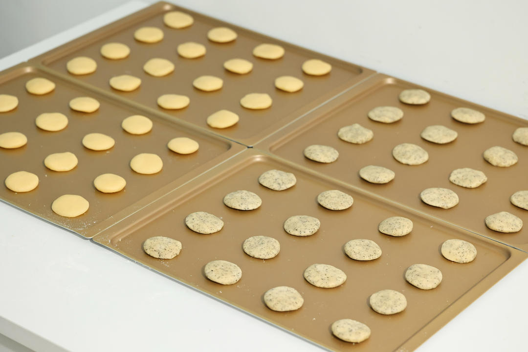 锁死这个万能饼干面团｜两口味曲奇饼干的做法 步骤13